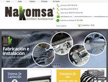Tablet Screenshot of nakomsa.com